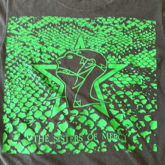 Vintage Sisters Of Mercy t-shirt from 1980s - Picture 2 of 4